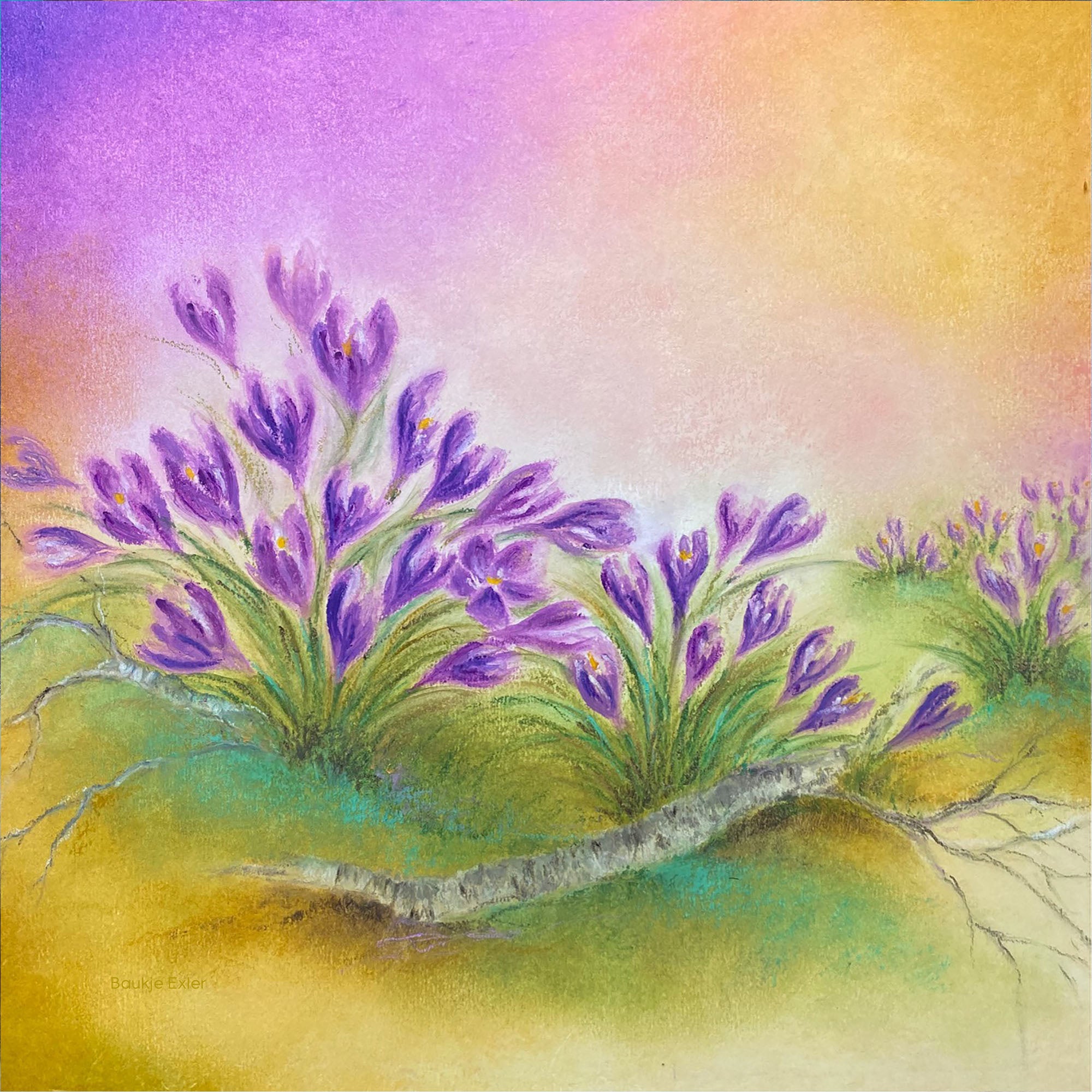 Silhouette Purple Delight- Baukje Exler