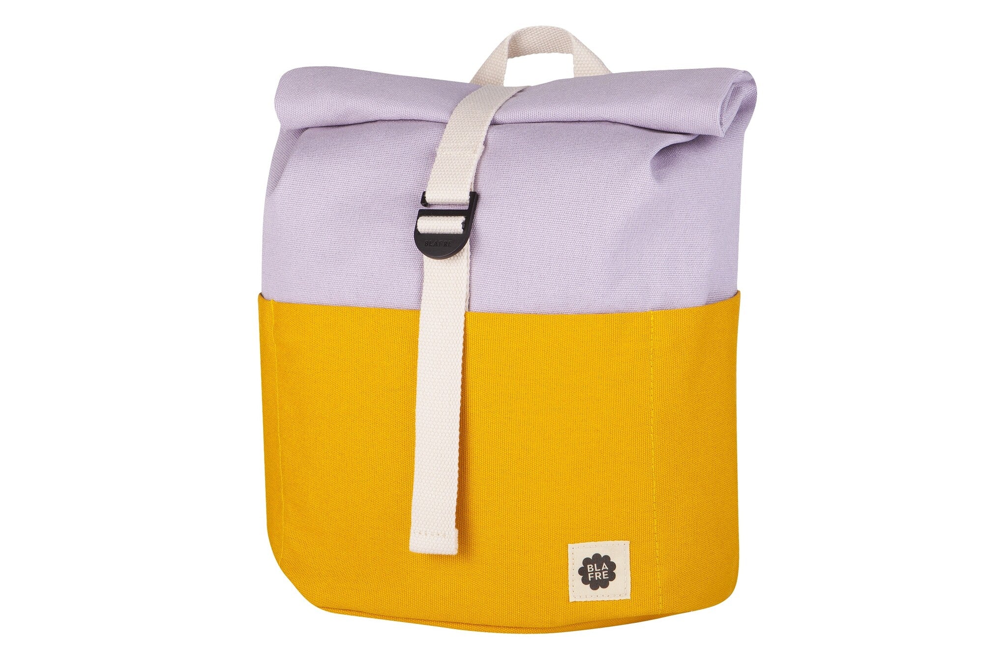 Blafre roll-top rugzak - Geel/Lila