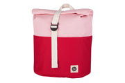 Blafre roll-top rugzak - Rood/Roze