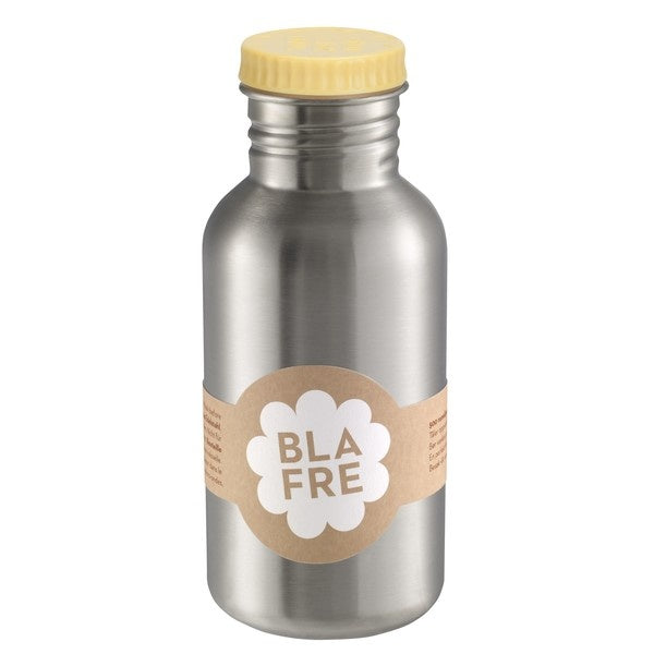 Blafre RVS drinkfles 500 ml - lichtgeel