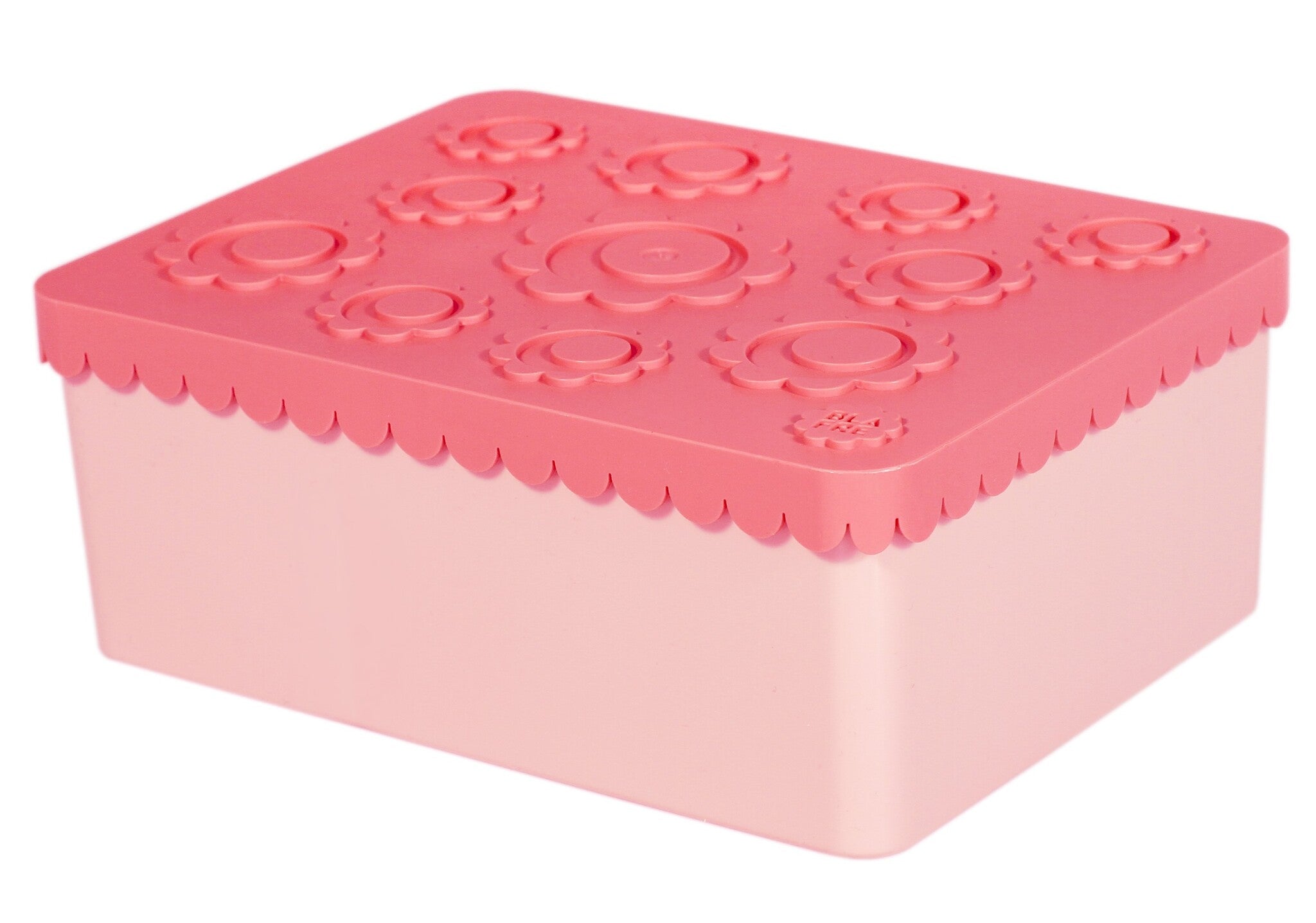Lunchbox 3-vaks roze Flower