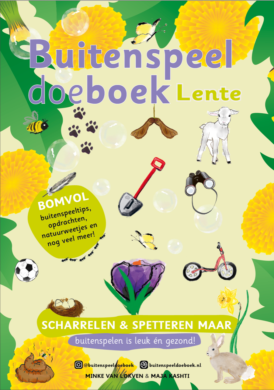 Buitenspeeldoeboek Lente