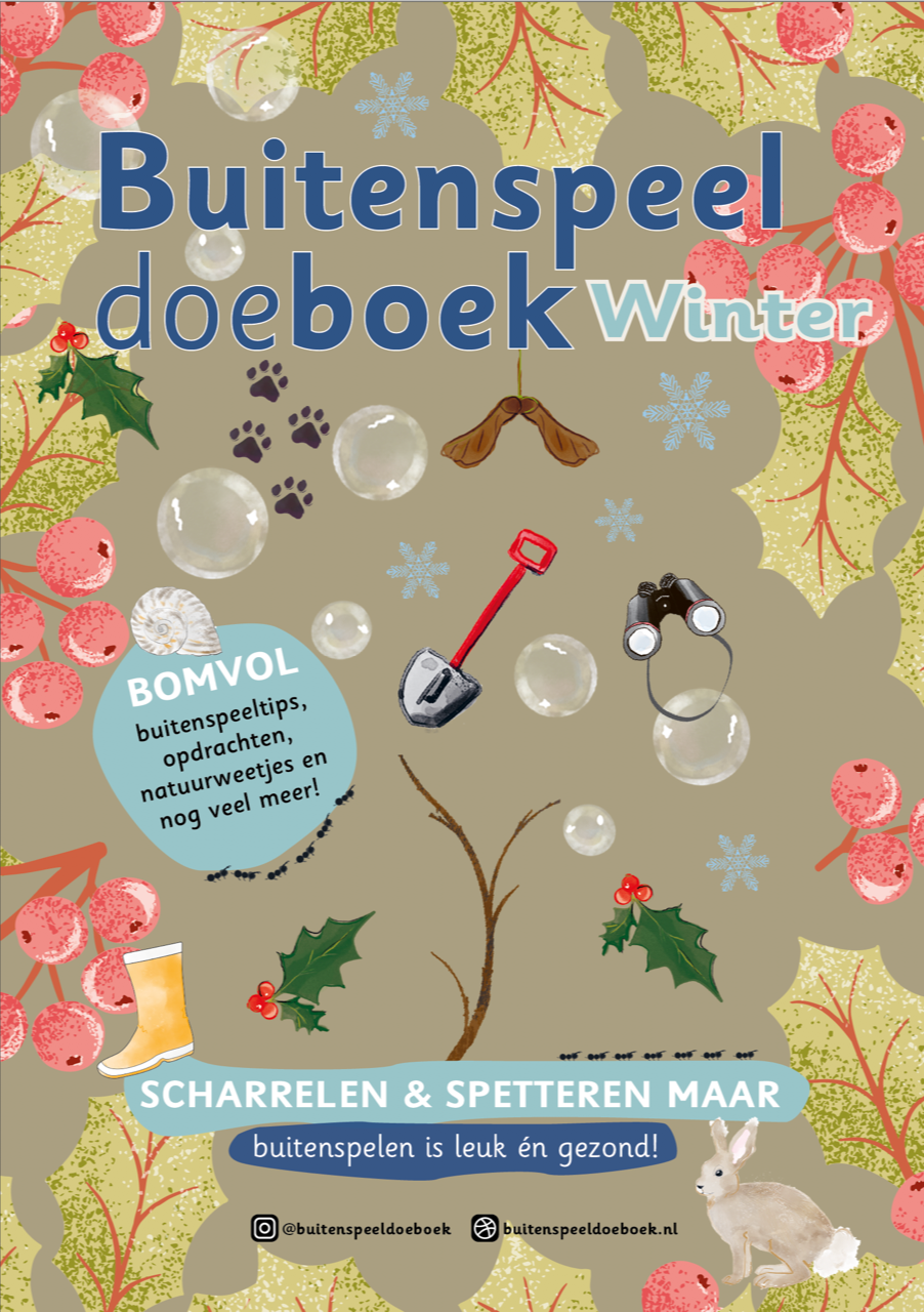 Buitenspeeldoeboek Winter