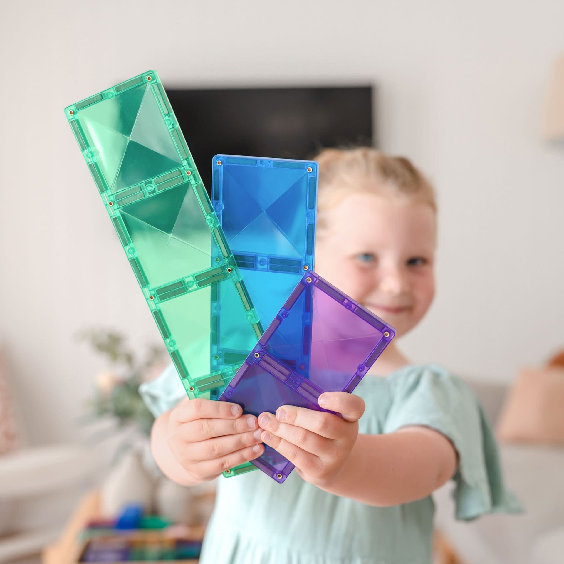 Rainbow Rectangle Pack - 18 delig