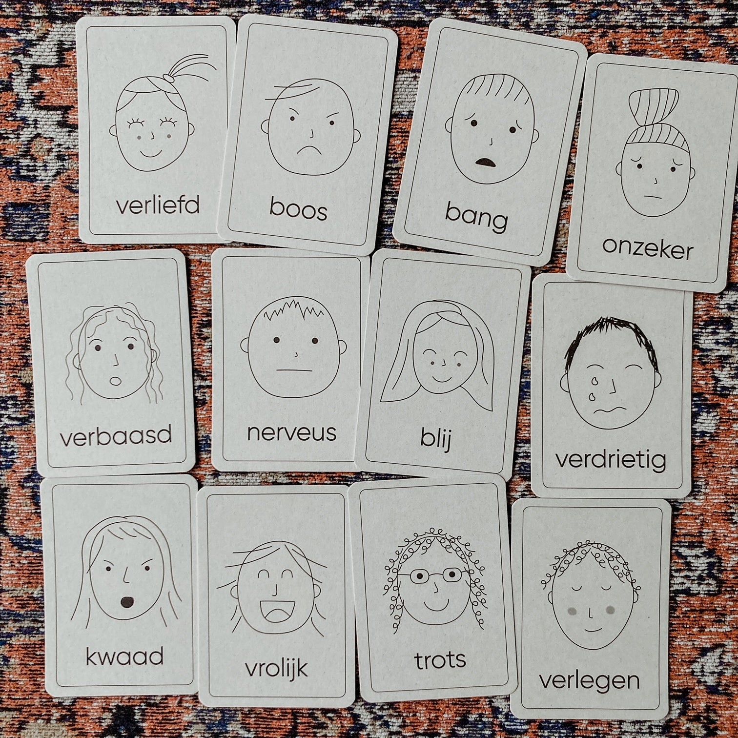 Flashcards Emoties