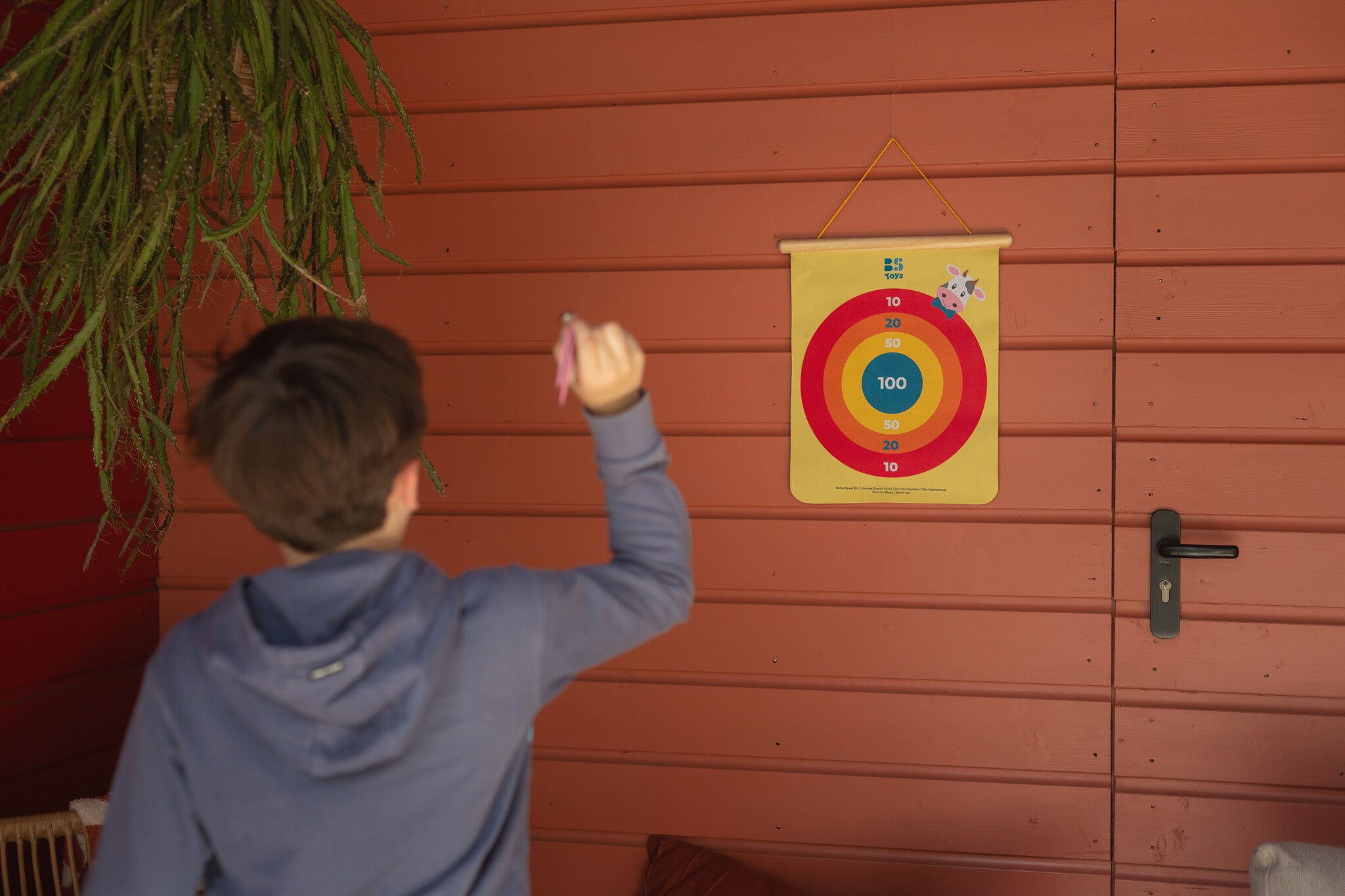 Magnetisch dartspel