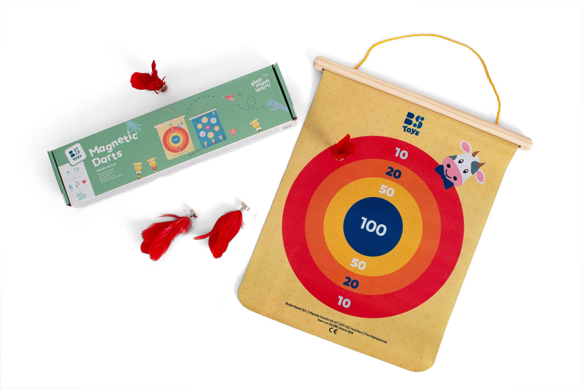 Magnetisch dartspel