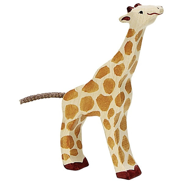 Holztiger - Giraffe, klein, etend