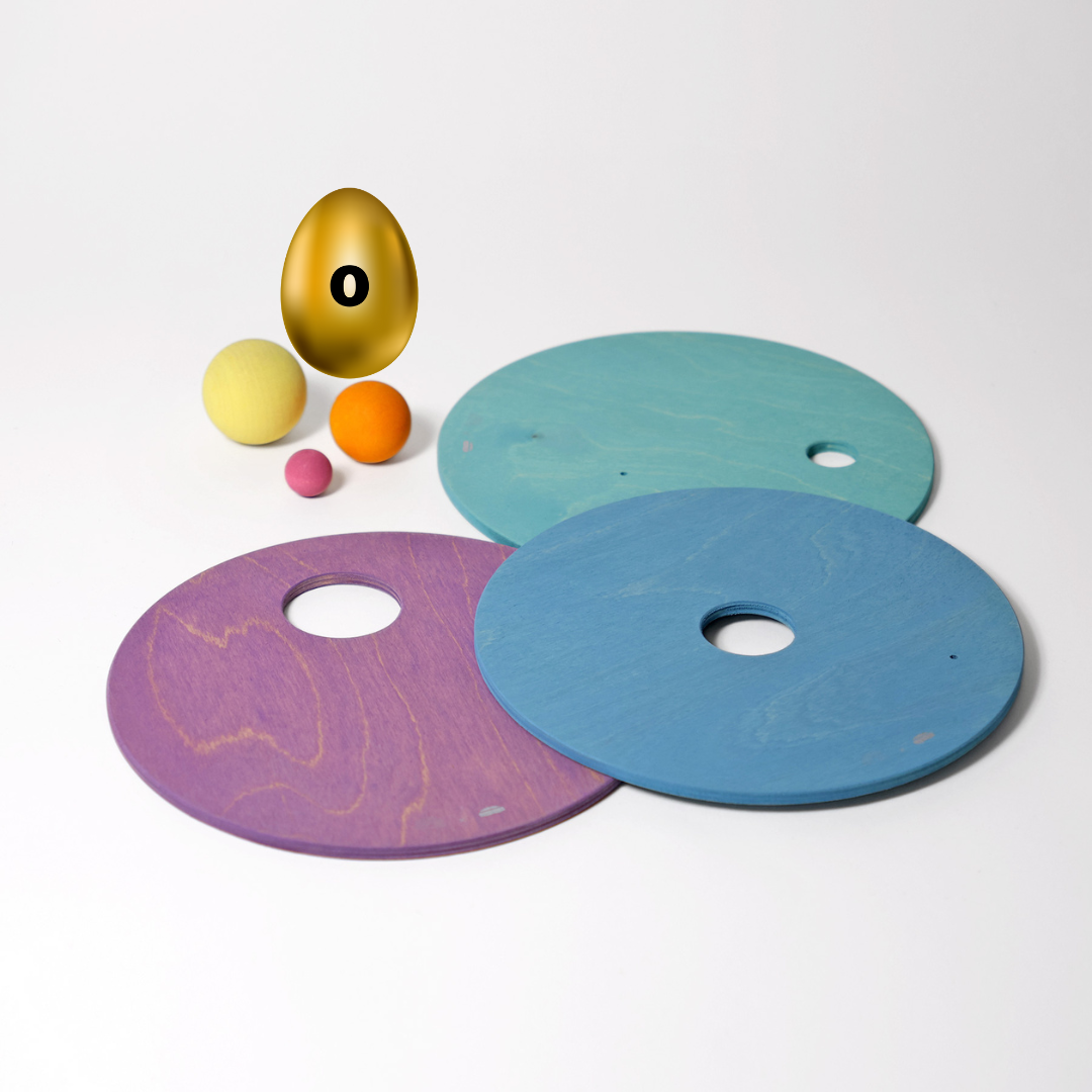 GRIMM’S x Stapelstein Rolling Discs Cool Pastel