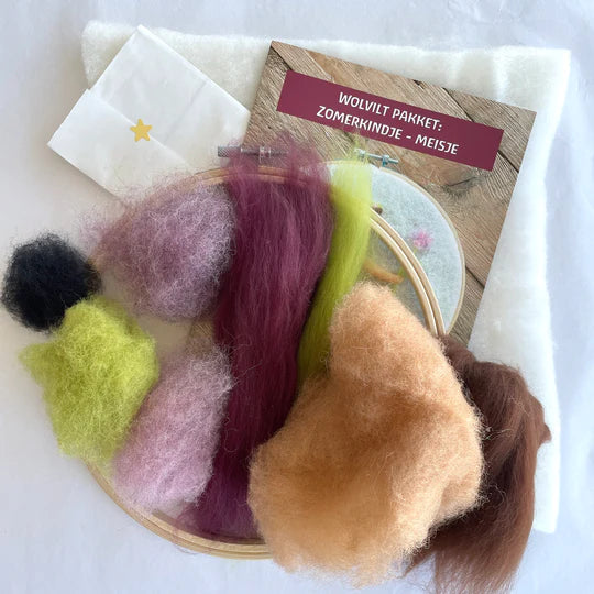DIY set zomerkindje - Meisje