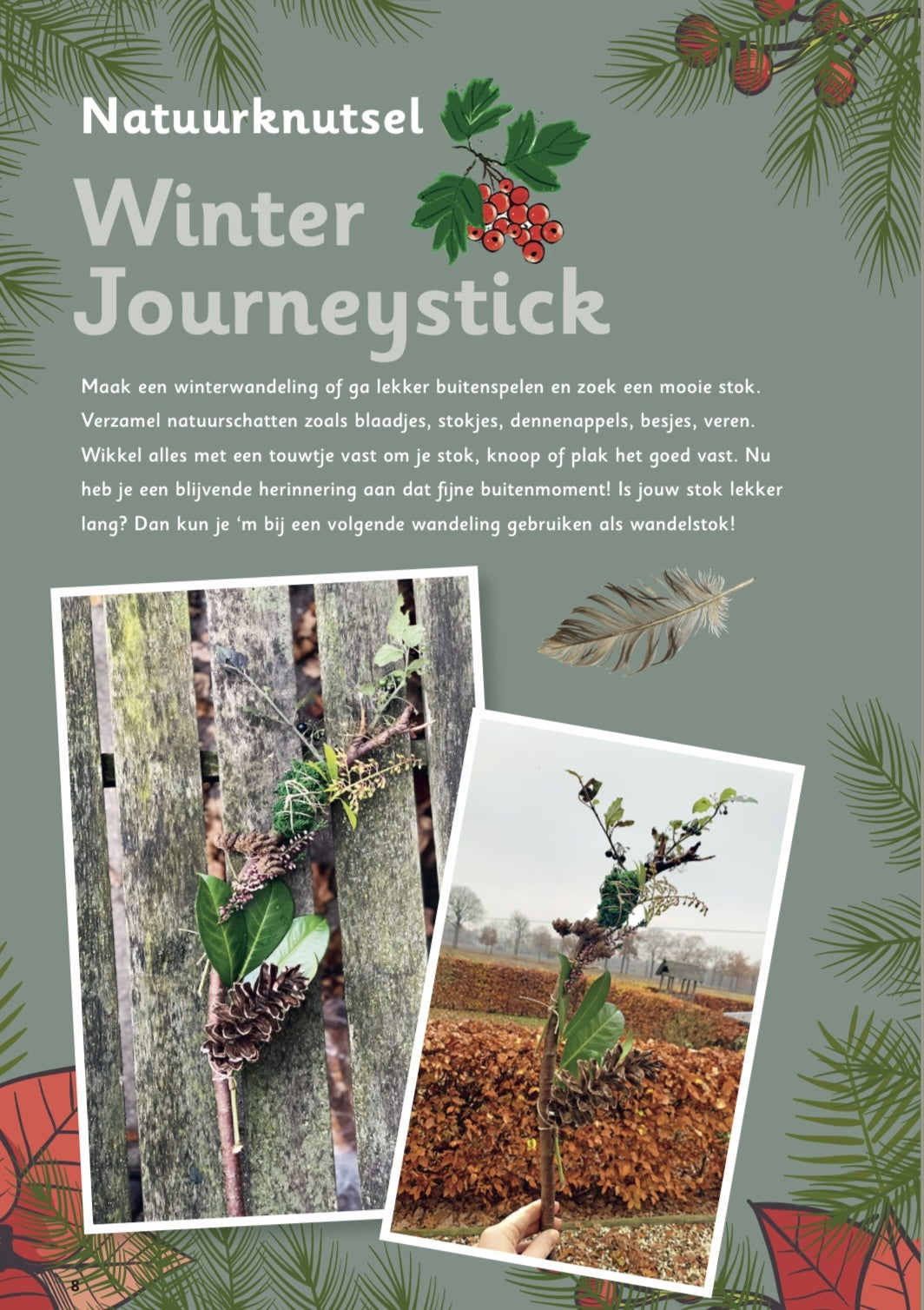 Buitenspeeldoeboek Winter