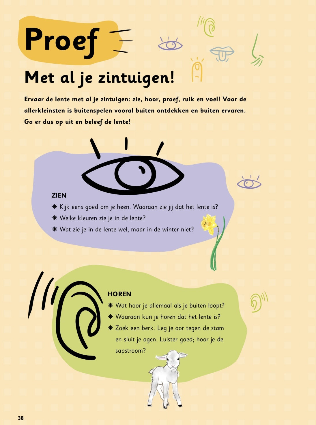 Buitenspeeldoeboek Lente