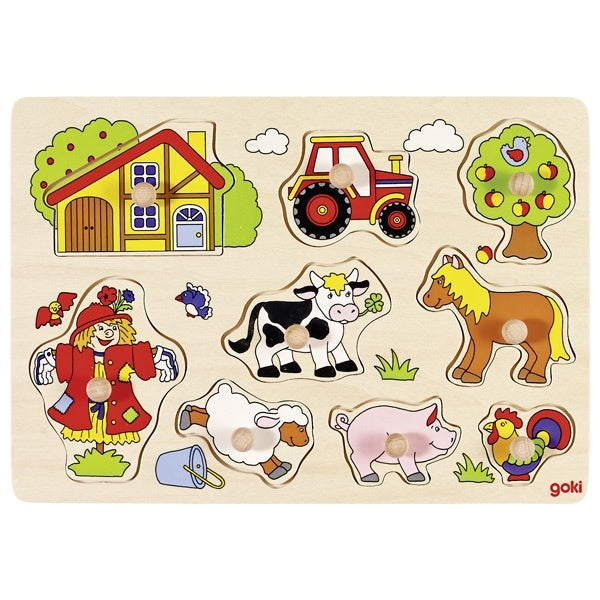Inlegpuzzel - Boerderij