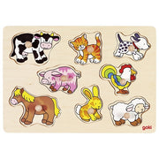 Inlegpuzzel - Dieren