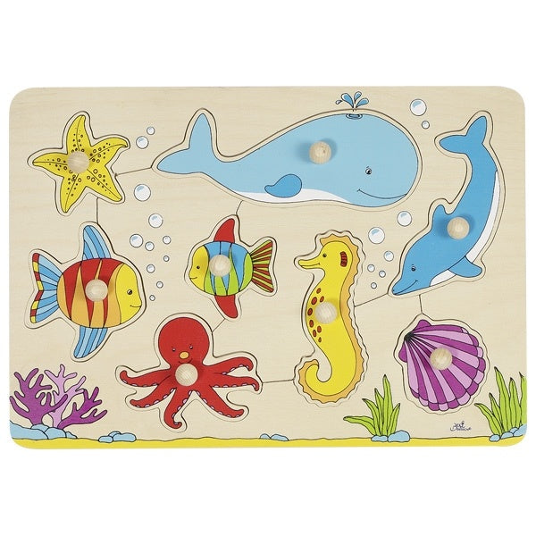 Inlegpuzzel - Zeedieren