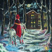 Silhouette Bright December Moon - Kapitein Kalk