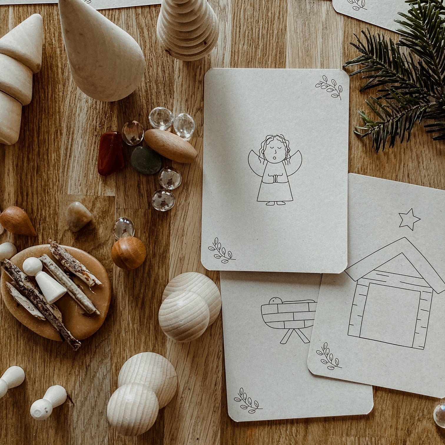 Flashcards Kerstverhaal