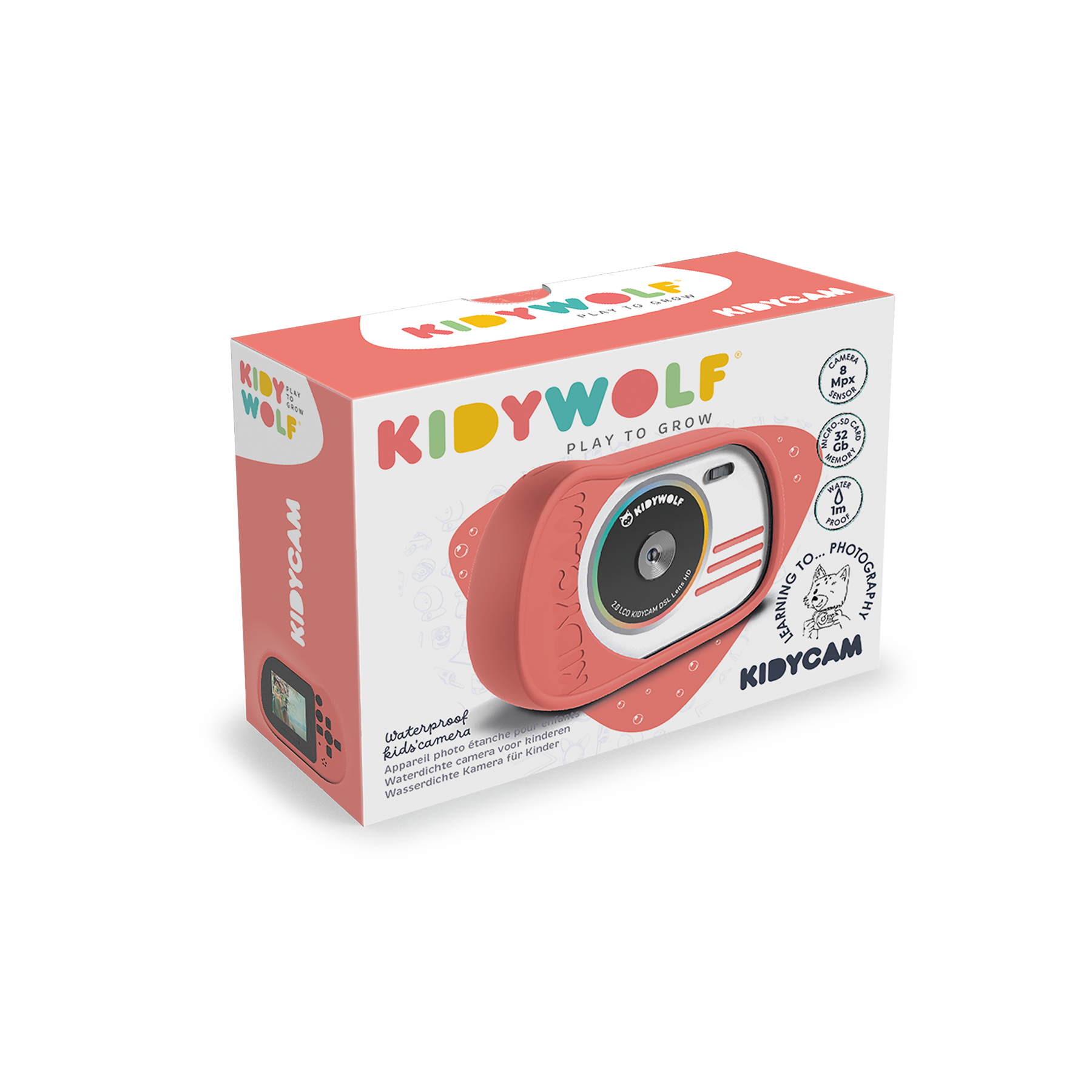KIDYCAM Digitale kindercamera - Roze