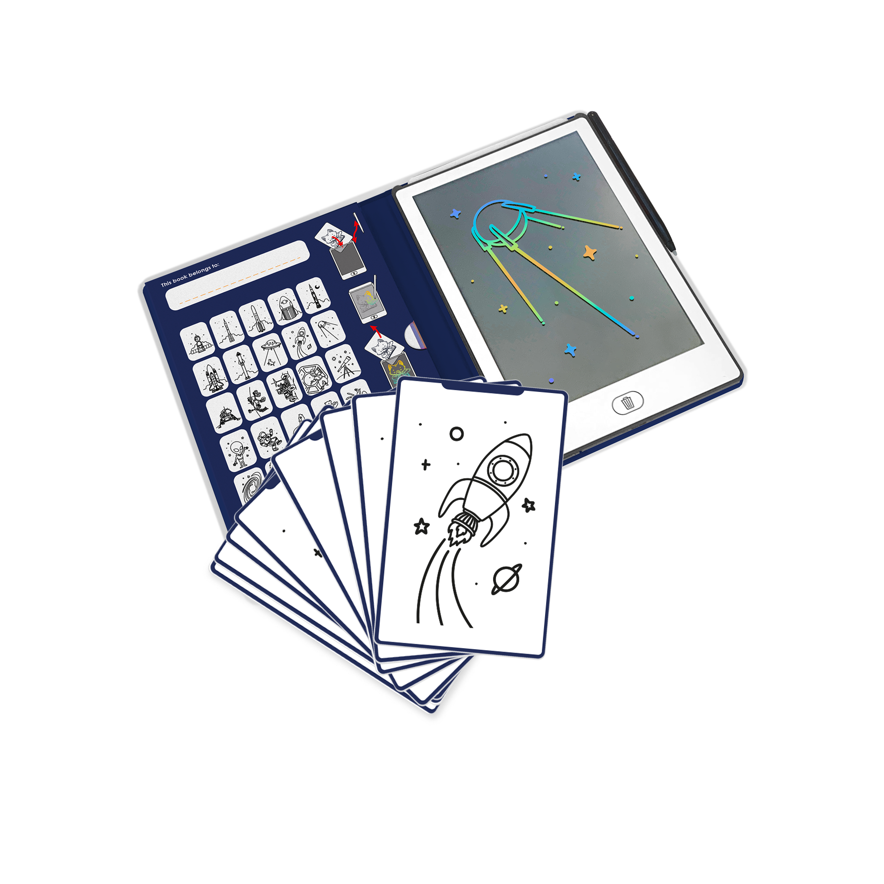 KIDYDRAW-MINI - Tekentablet 'Galaxy'
