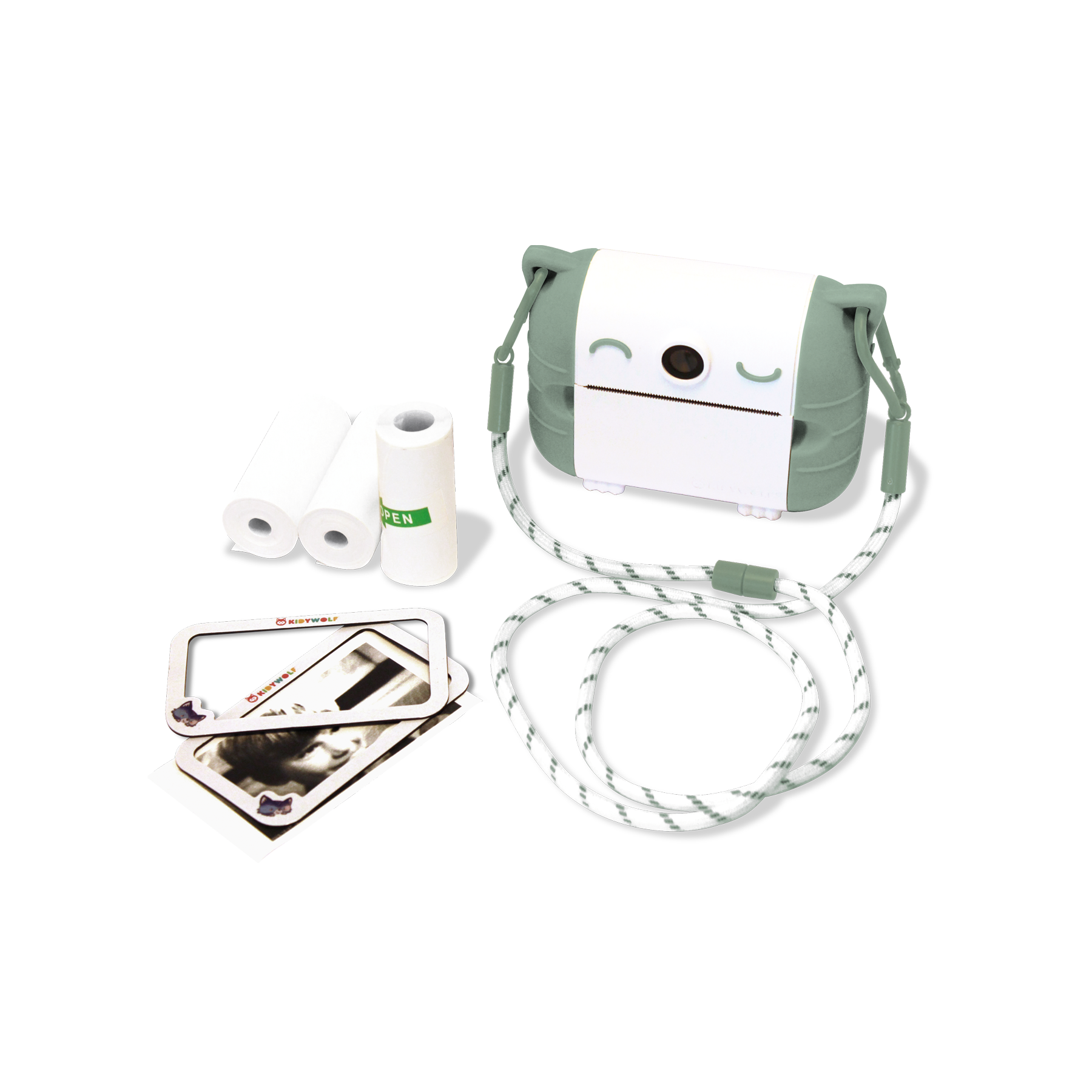 KIDYPRINT Instantprint fotocamera - Groen