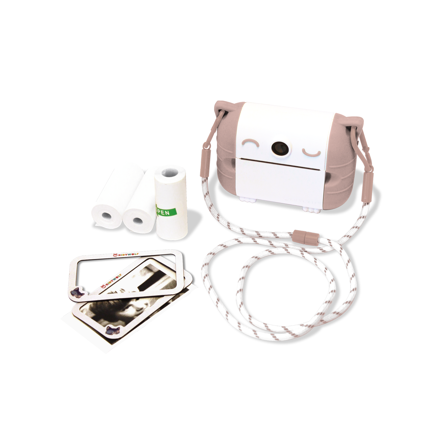 KIDYPRINT Instantprint fotocamera - Roze