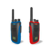 KIDYTALK Walkie Talkie - Blauw/Rood
