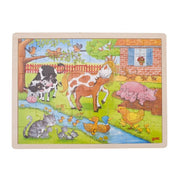 Legpuzzel - Het leven op de boerderij