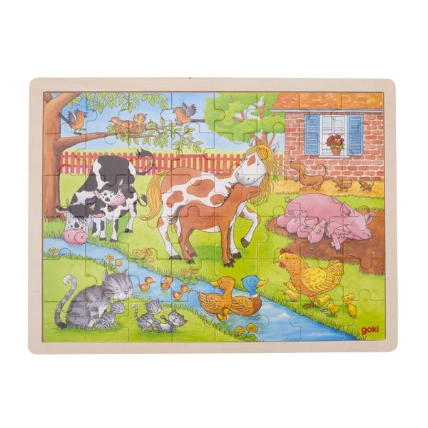 Legpuzzel - Het leven op de boerderij