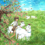 Silhouette Little Goat Herder - Eentje van Margo