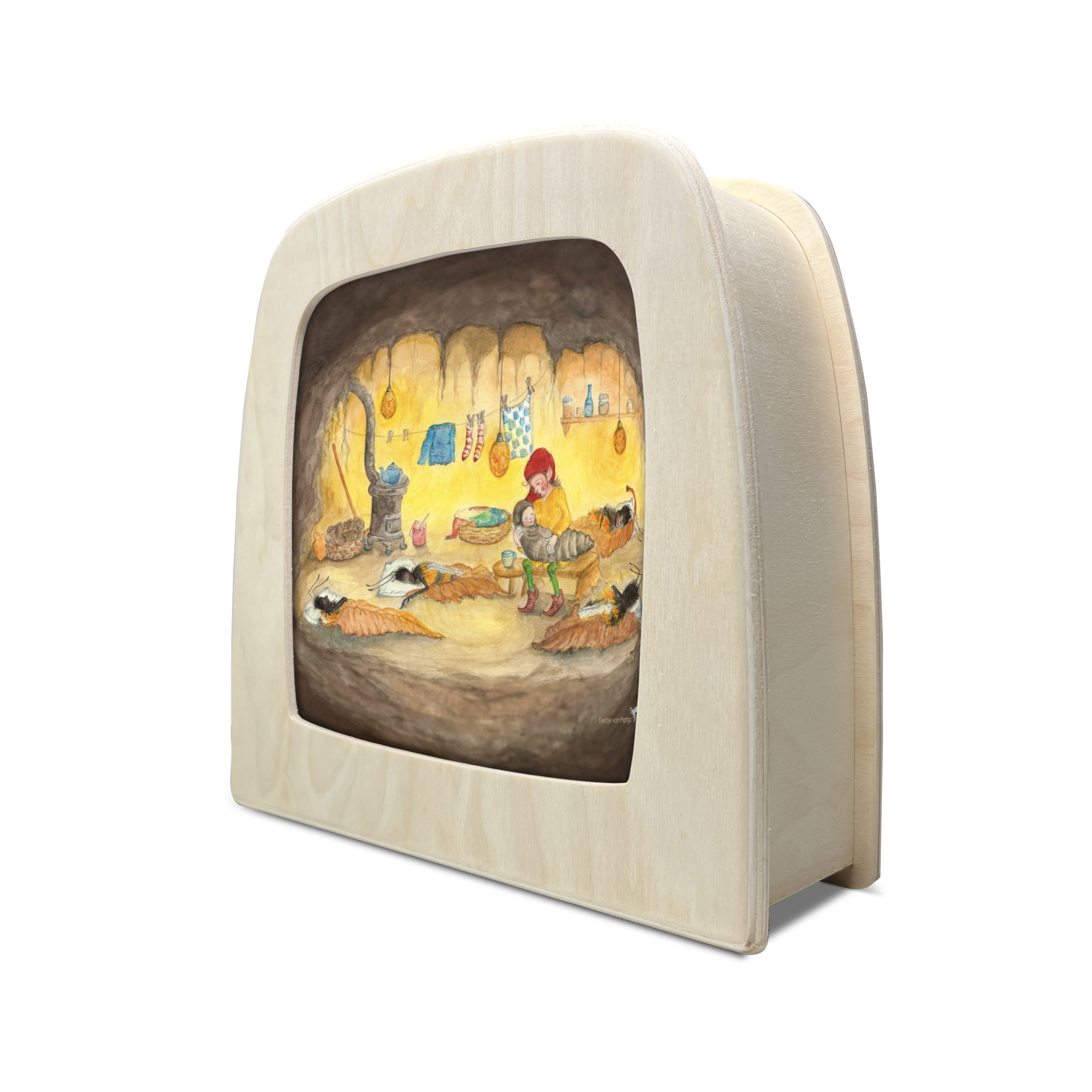 Silhouette Cozy Hibernation - Eentje van Margo