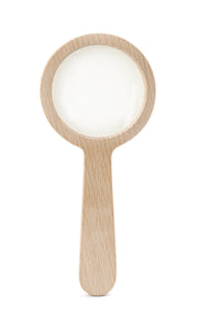 Houten vergrootglas/loep
