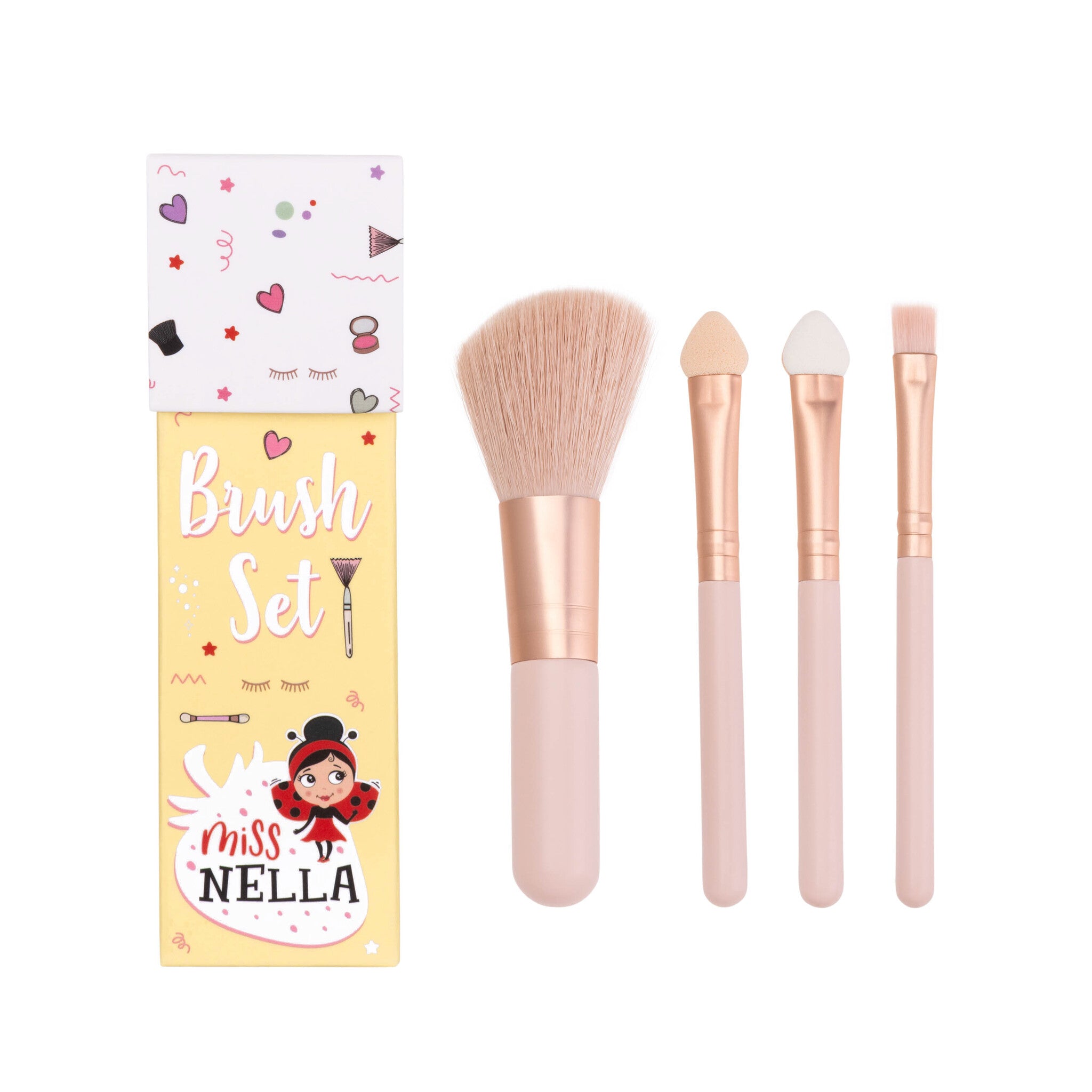 Miss Nella - Kinderkwastenset Make-up