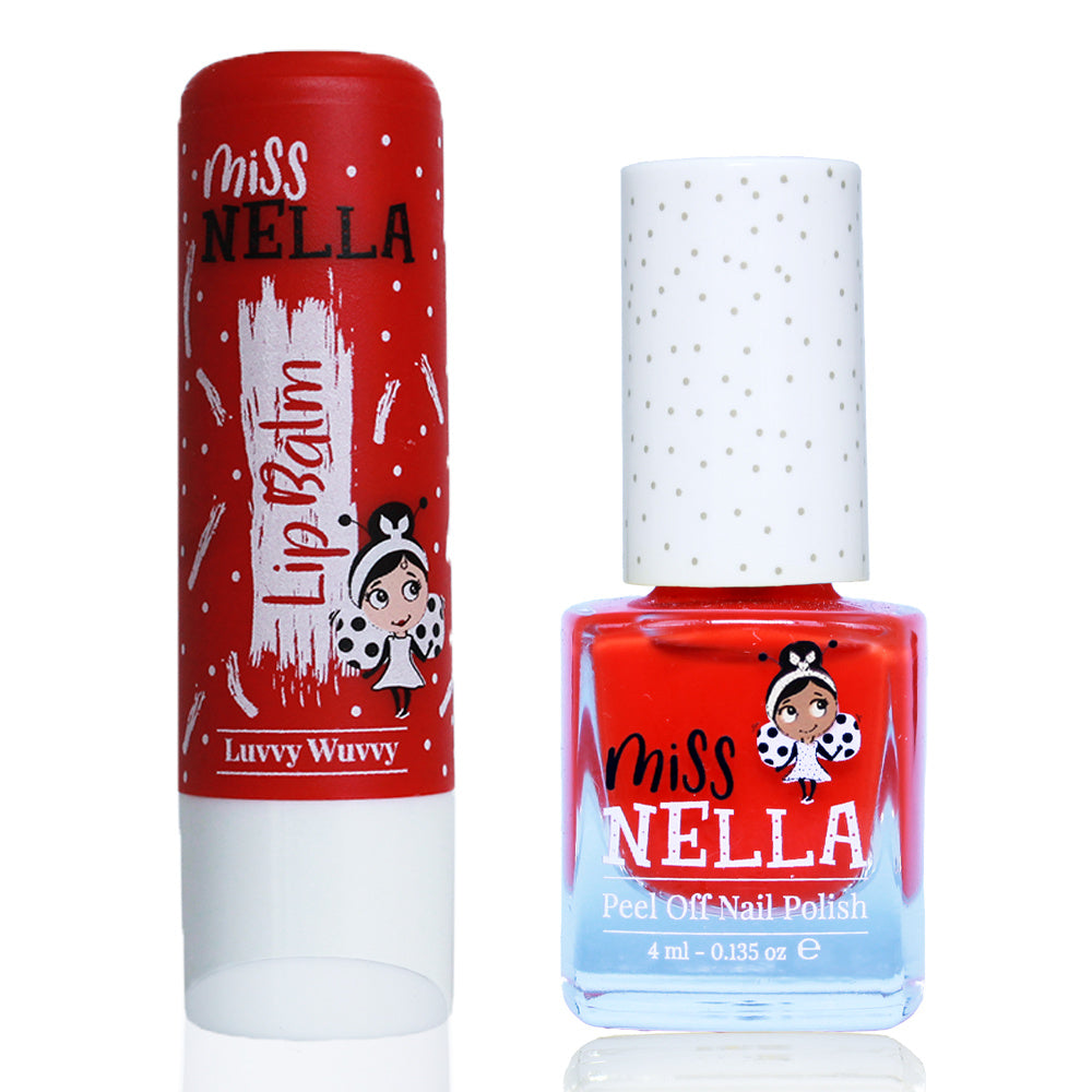 Miss Nella - Duopack Nagellak + XL Lipbalsem