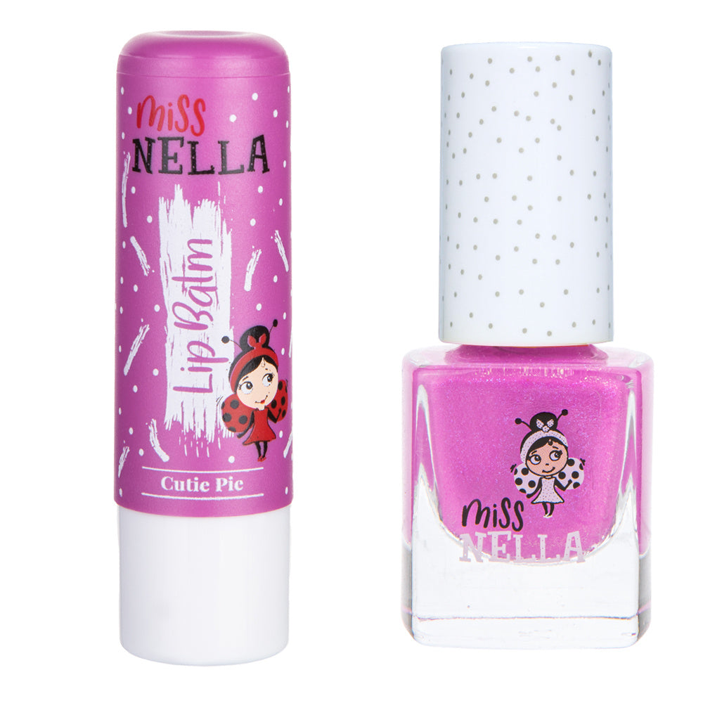 Miss Nella - Duopack Nagellak + XL Lipbalsem