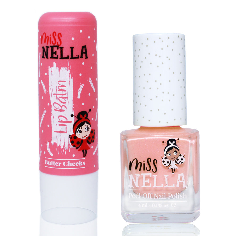Miss Nella - Duopack Nagellak + XL Lipbalsem