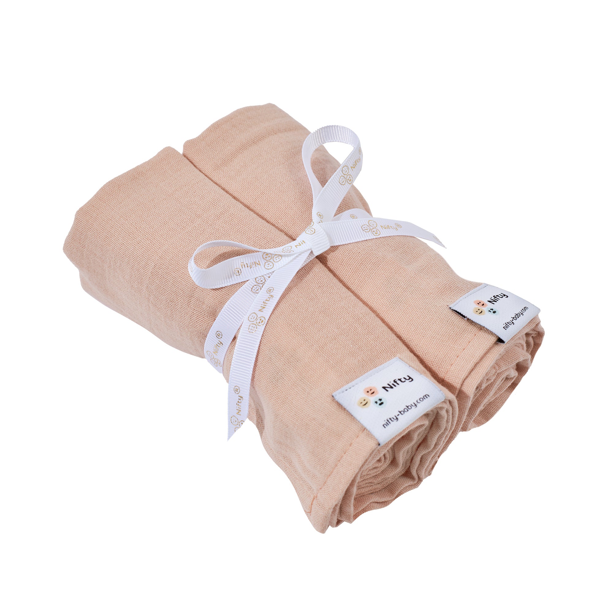 Hydrofiele doeken 2-pack - Blush