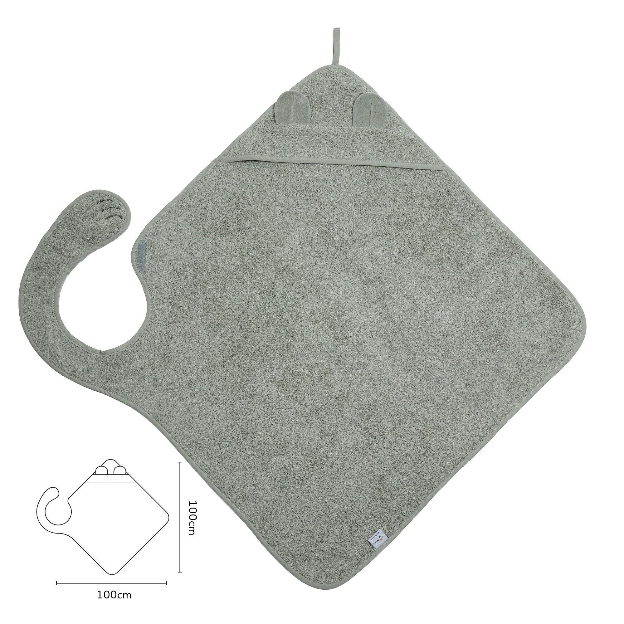 Handsfree Badcape - Olive