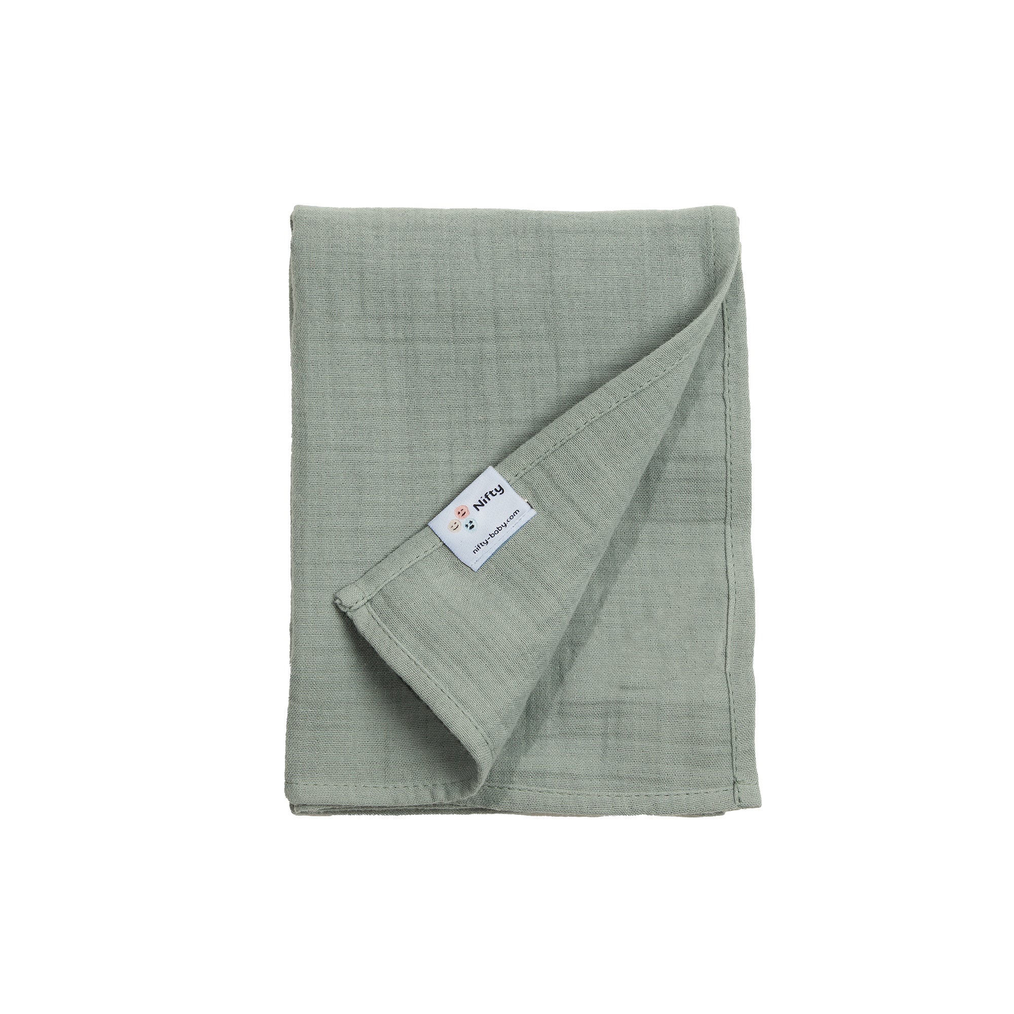 Hydrofiele doeken 2-pack - Olive