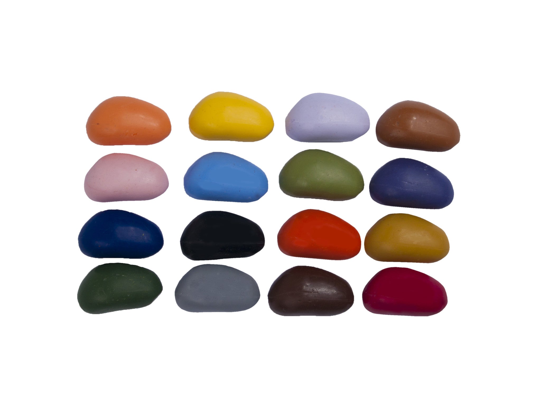 Crayon Rocks - 16 stuks in ecru zakje