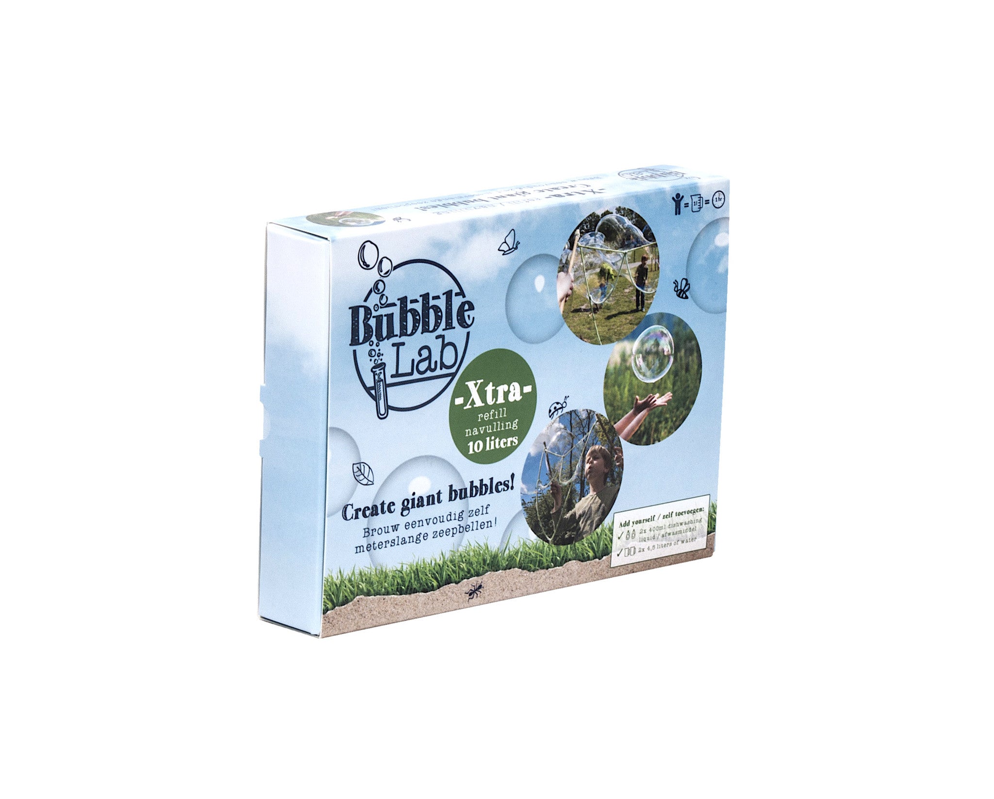 BubbleLab - Xtra navulverpakking voor 10 liter