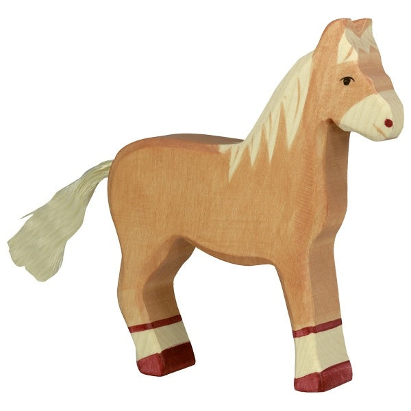Holztiger - Paard, staand bruin
