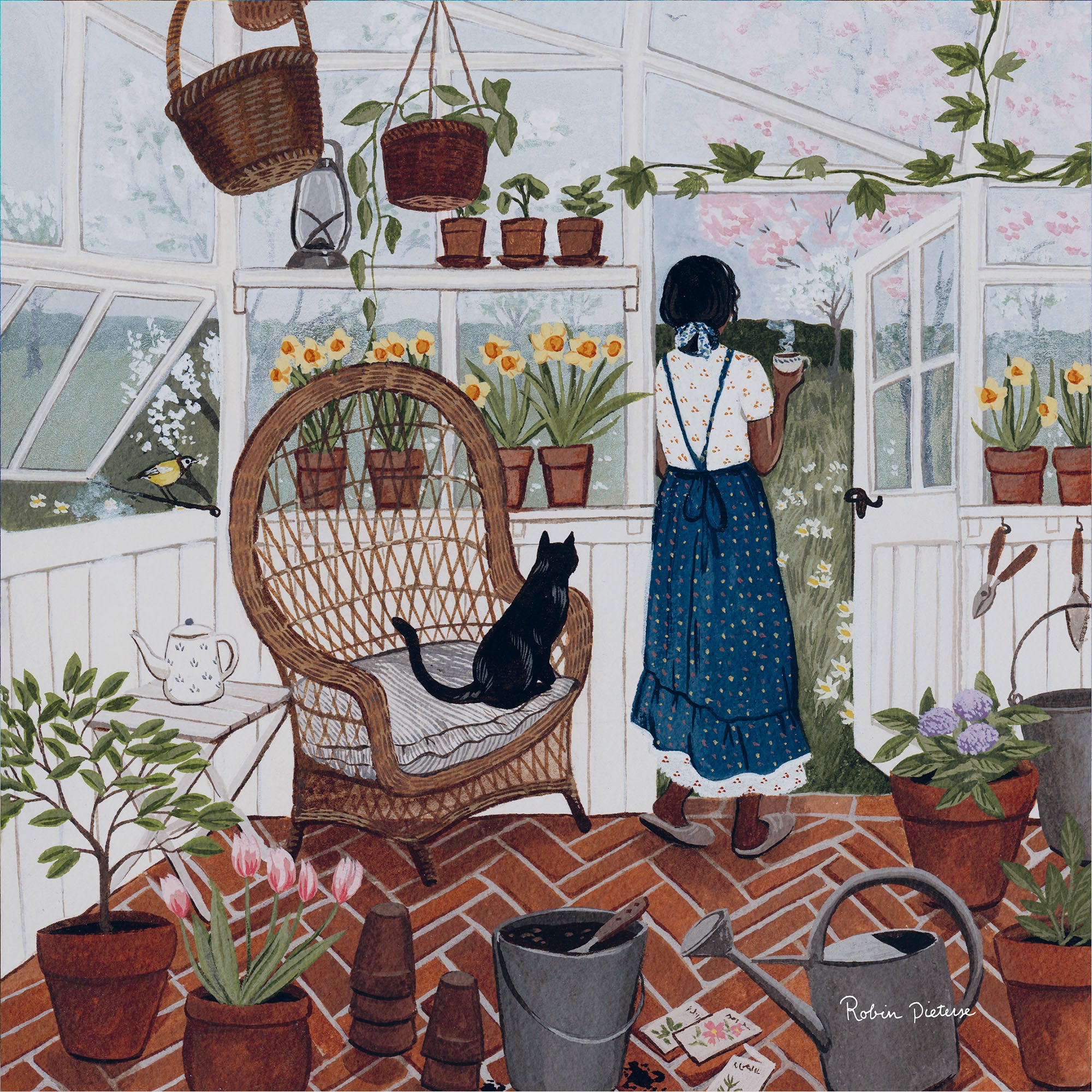 Silhouette Garden Season - Robin Pieterse