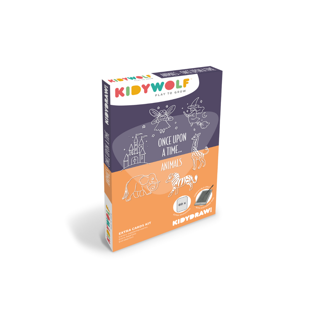 REFIL KIDYDRAW MINI - 'Er was eens...' & 'Dieren'