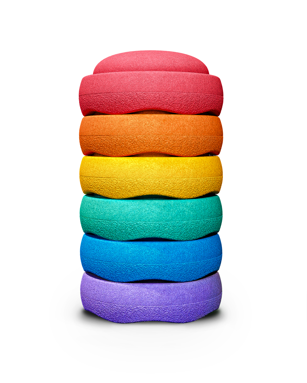 Stapelstein Original Mini |Rainbow Classic | Set van 6
