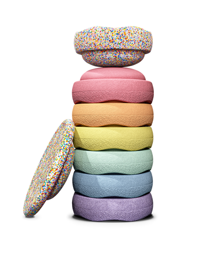 Stapelstein® | Super Confetti Pastel | Compleet Set