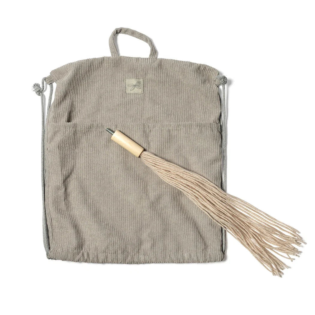 Stokpaard Deluxe met staart - Blond