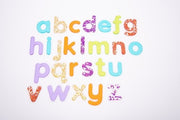 Regenboog glitterletters