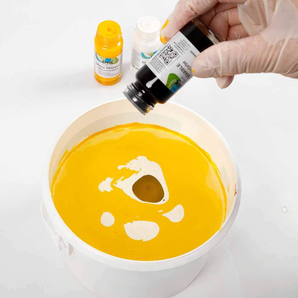 Magic Marble-verf, standaardkleuren, 6x20ml