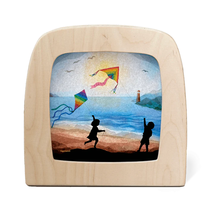 Silhouette Kite - Vogel Geluk