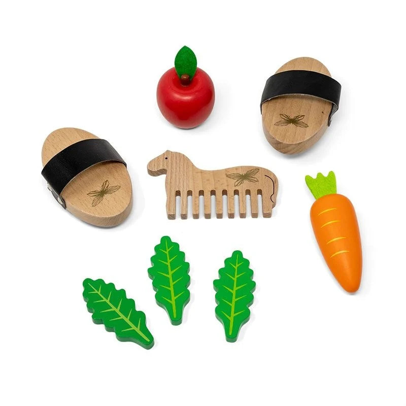Stokpaard verzorgingsset